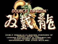 une photo d'Ã©cran de Double Dragon sur Sega Megadrive